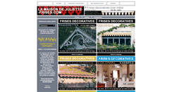 Desktop Screenshot of lamaisondejuliette-frises.com